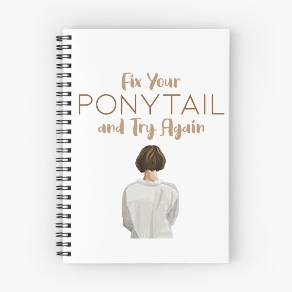 Item preview, Fix Your Ponytail and Try again designed and sold by ErmessThiings.