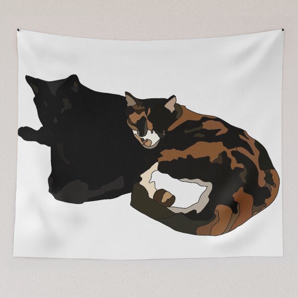 Item preview, Cuddling cats  designed and sold by mhoffman20.