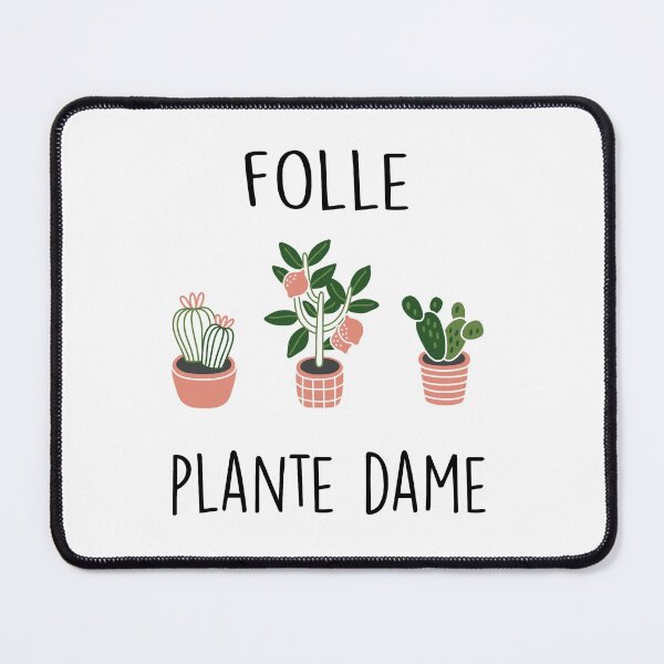 Item preview, Folle plante dame Crazy plant Lady funny garden mama plant Plante folle maman drôle jardin mama plante dame designed and sold by jojocat90.
