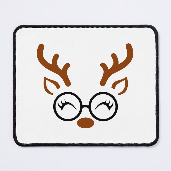 Item preview, Christmas Reindeer Faces Pack, Reindeer, Girl Reindeer, Boy Reindeer, Glasses Reindeer, Ribbon Reindeer, Christmas, w8 designed and sold by wshStudio.
