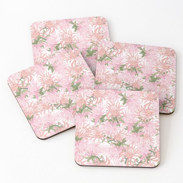 Item preview, Pink Protea Pattern designed and sold by Kmunnsartlife.
