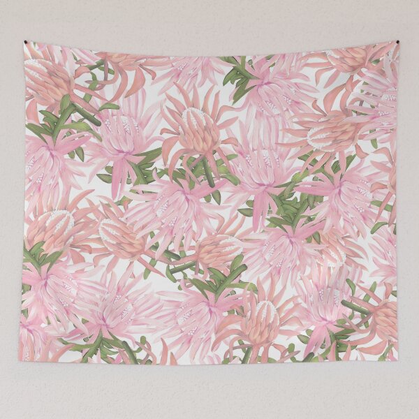 Item preview, Pink Protea Pattern designed and sold by Kmunnsartlife.