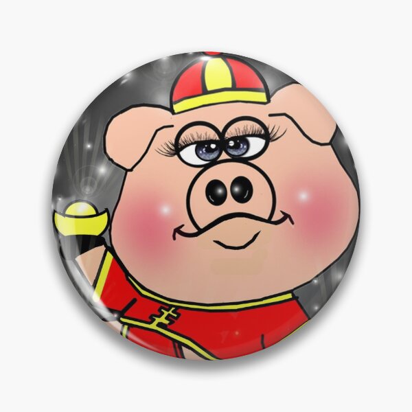 Item preview, Wealthy pig  designed and sold by Shirley cute art .