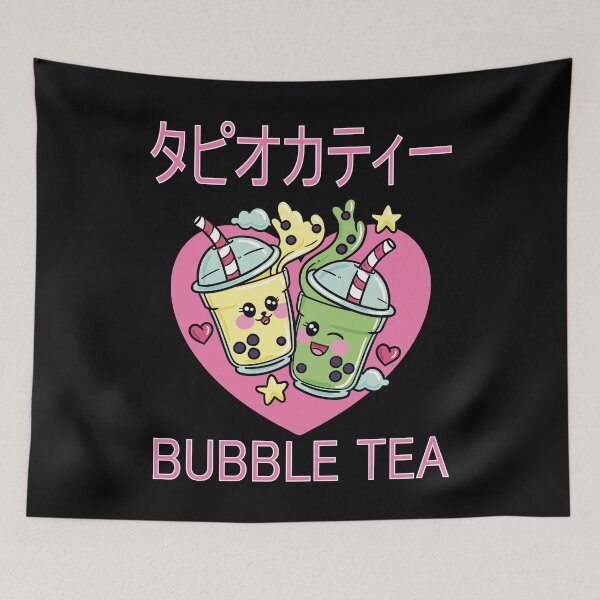 Item preview, Bubble tea kawaii cute Japanese letters anime lover cartoon I love Bubble tea kawaii cute japanese anime designed and sold by jojocat90.