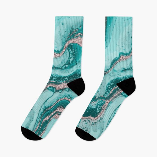 Item preview, Luxury Marble Abstract Painting Teal And Pink designed and sold by artsandsoul.