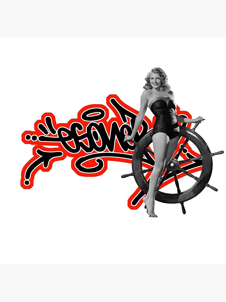 Pinup Rita Hayworth Esoner Tag Urban Graffiti Street Style Poster For Sale By Graffitibomberz 4095