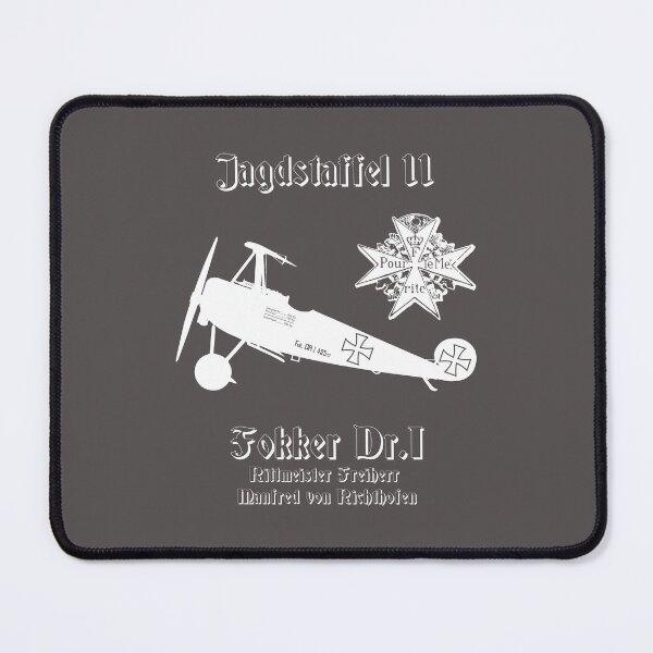 Item preview, Jasta 11 Fokker DR.I German Triplane Dreidecker Richthofen Jagdstaffel Shirt designed and sold by stearman.