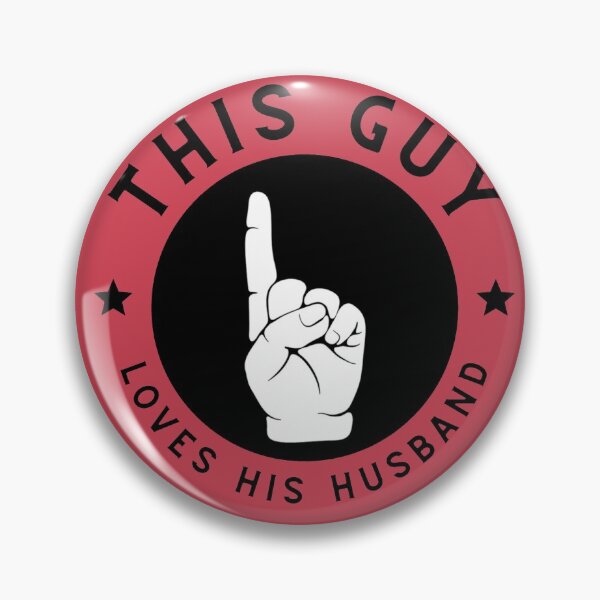 Item preview, This Guy Loves HIS HUSBAND | Romantic Valentines Day Inspired | Wall Art Home Decor | HECKINFAROUT  designed and sold by Two Otters Co.