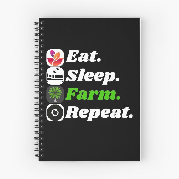 Item preview,   Eat Sleep Farm Repeat Farmer Farming designed and sold by yslash.