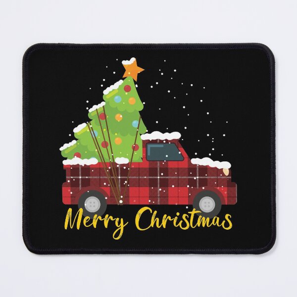 Item preview, Merry Christmas Buffalo Truck designed and sold by NawalMagdy.
