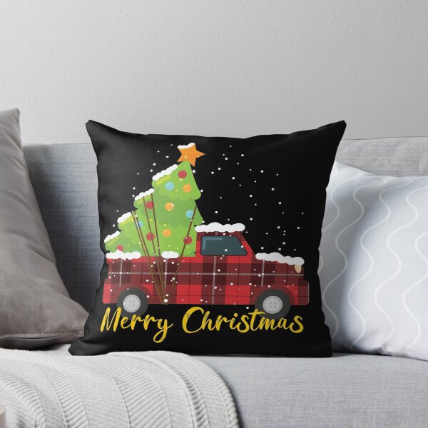 Item preview, Merry Christmas Buffalo Truck designed and sold by NawalMagdy.