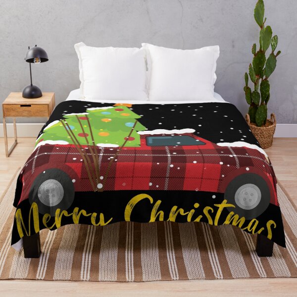 Item preview, Merry Christmas Buffalo Truck designed and sold by NawalMagdy.