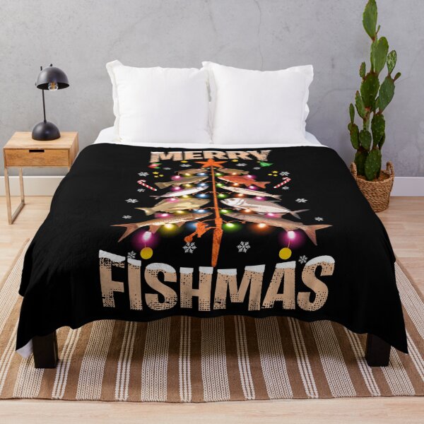 Item preview, Merry Fishmas Christmas Tree Funny designed and sold by SIMPLINZ.