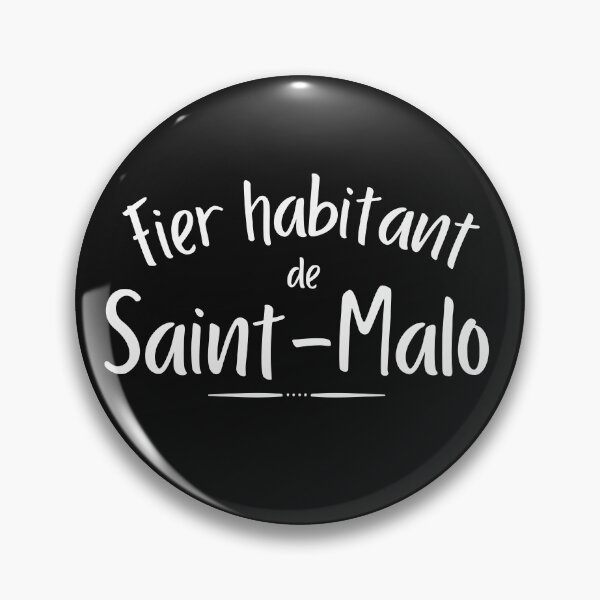 Item preview, Proud resident of Saint-Malo designed and sold by Smileycreation.