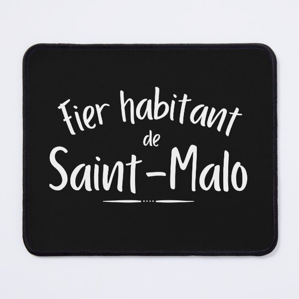Item preview, Proud resident of Saint-Malo designed and sold by Smileycreation.
