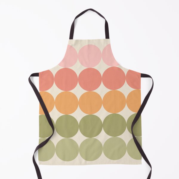 Item preview, Geometric colour Dots 1. Peachy & Green designed and sold by Dominiquevari.