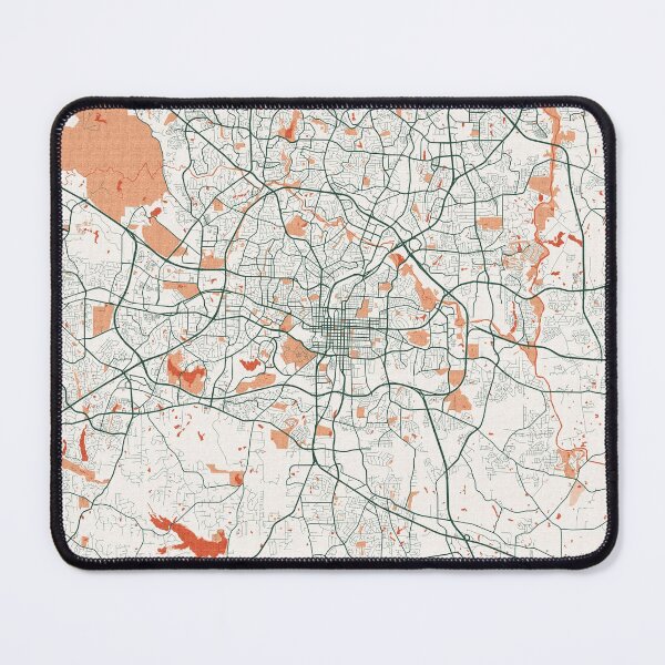 Item preview, Raleigh City Map of North Carolina, USA - Bohemian designed and sold by deMAP.