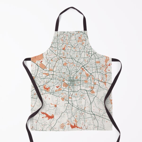 Item preview, Raleigh City Map of North Carolina, USA - Bohemian designed and sold by deMAP.