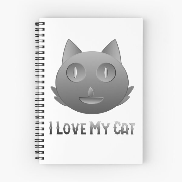 Item preview, I Love My Cat designed and sold by VkScript.