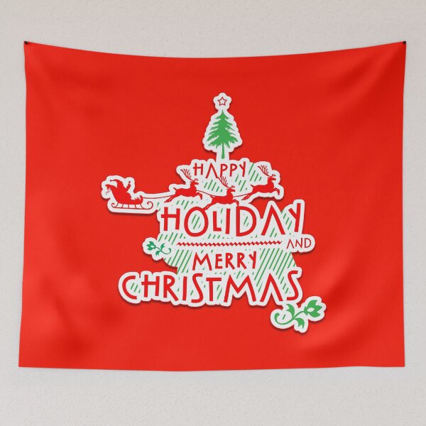 Item preview, Happy Holiday designed and sold by IDEZIGN2017.