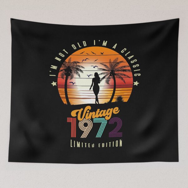 Item preview, Vintage 1972 Limited Edition 50th Birthday Women designed and sold by Ibu83.