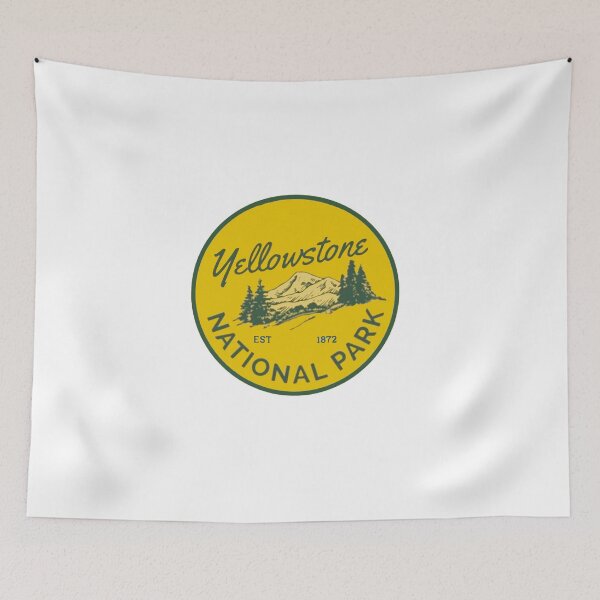 Item preview, Yellowstone  Park designed and sold by SwampfoxDesign.