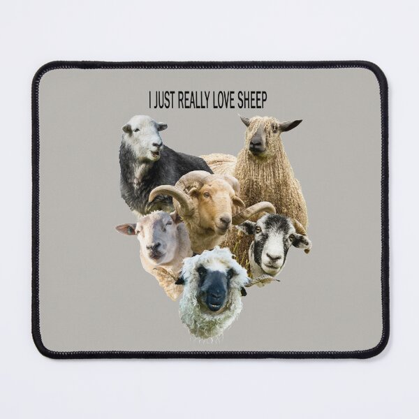 Item preview, I Just Really Love Sheep designed and sold by Jane Stanley Photography.