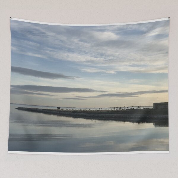 Item preview, Cute Sunrise View with a reflection of the blue sky with the sea designed and sold by ErmessThiings.