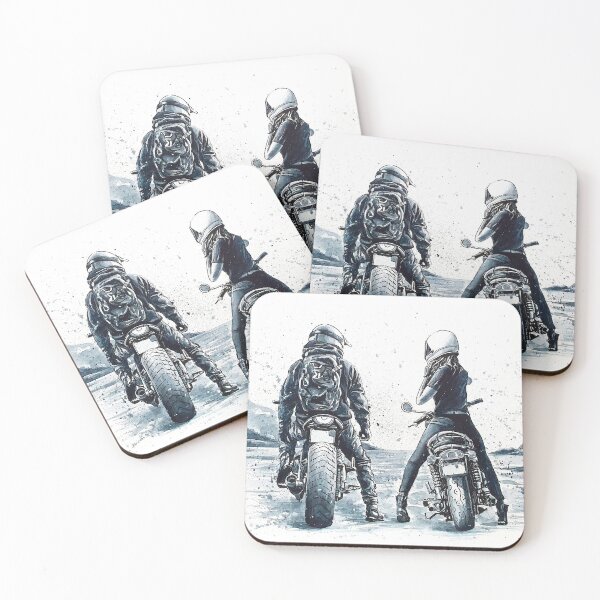 Item preview, Romantic biker couple designed and sold by Kostart.