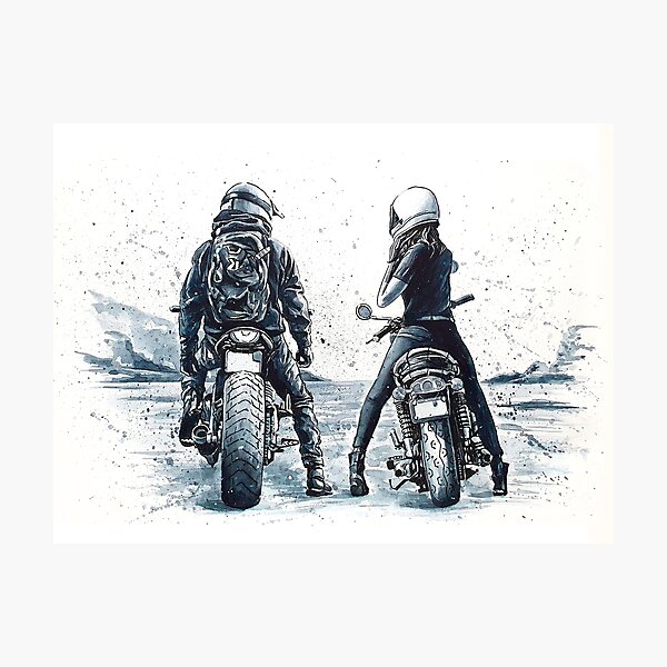 Lámina fotográfica for Sale con la obra «Pareja romántica de