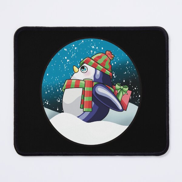 Item preview, FOR YOU Penguin wants you to have a happy holiday and has a gift for you! designed and sold by Bennet and Bird.