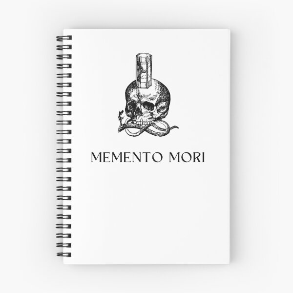 Item preview, Reloj de arena de calavera Memento Mori designed and sold by Ninjakandy.