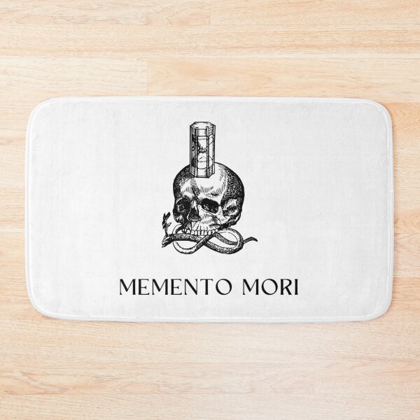 Item preview, Memento Mori Skull Hourglass designed and sold by Ninjakandy.