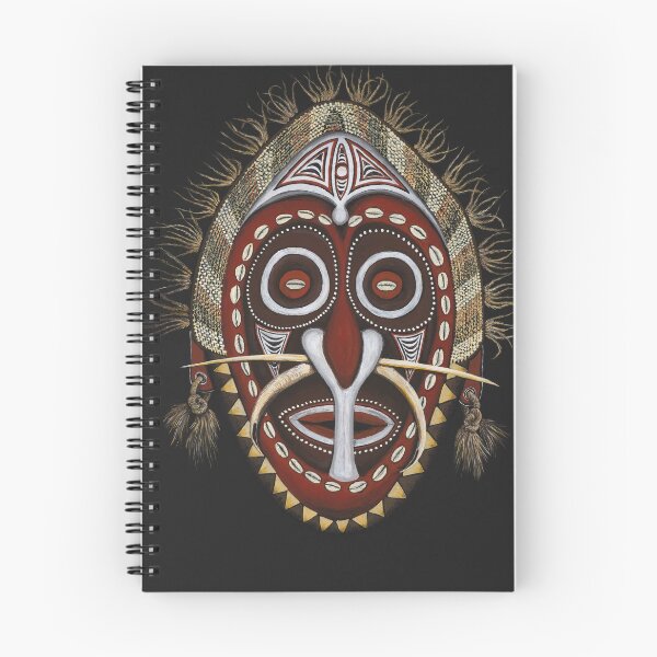 Item preview, Papua New Guinea Clay Mask designed and sold by MerkabArt.
