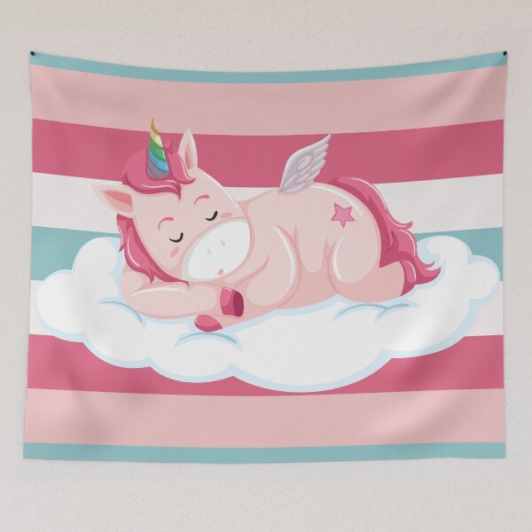 Item preview, relaxing colorful unicorn designed and sold by bero4.