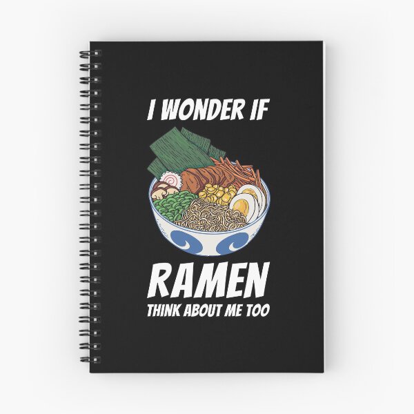 Item preview, I Wonder If Ramen Think About Me Too designed and sold by OnepixArt.