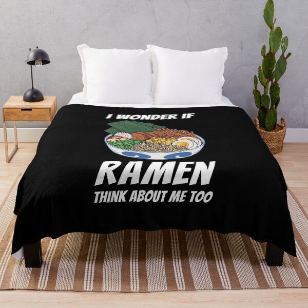 Item preview, I Wonder If Ramen Think About Me Too designed and sold by OnepixArt.