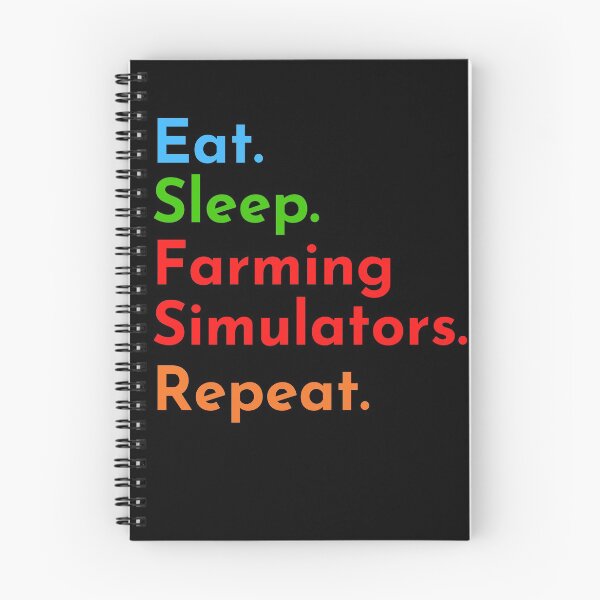 Item preview, Eat._. Sleep_. Farming Simulators._. Repeat._. designed and sold by yslash.