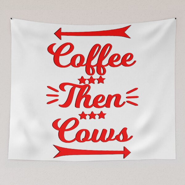 Item preview, Coffee Then Cows designed and sold by KawaiiKraze ..