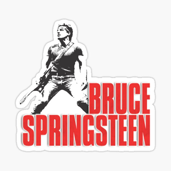 Bruce Springsteen - Auto Fenster Sticker - Die Boss Aufkleber Laptop Musik