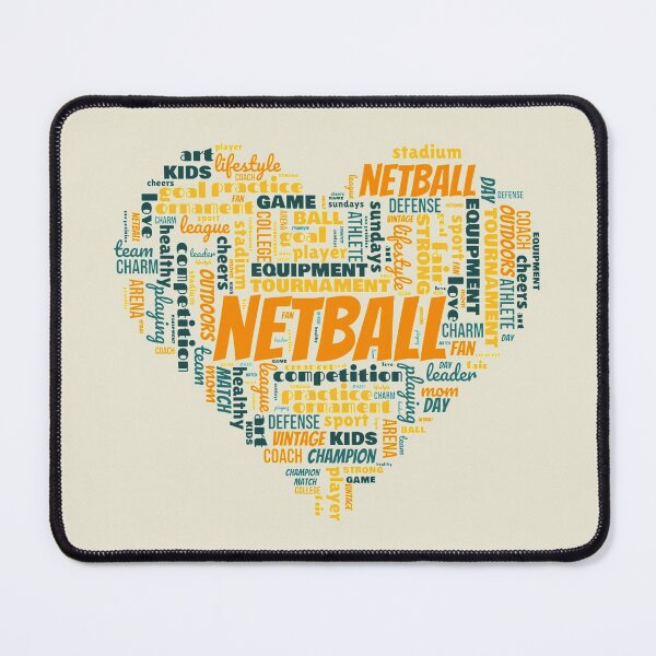 Item preview, Netball girl heart designed and sold by chrlalexandru.