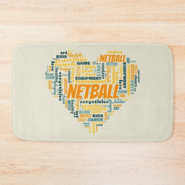 Item preview, Netball girl heart designed and sold by chrlalexandru.