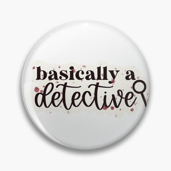 Item preview, Basically a detective designed and sold by designedbychlo.