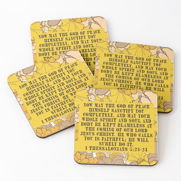 Item preview, 1 Thessalonians 5:23-24 designed and sold by Caley Hinkle.