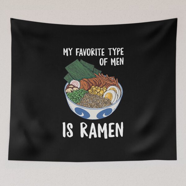 Item preview, My Favorite Type Of Men Is Ramen designed and sold by OnepixArt.