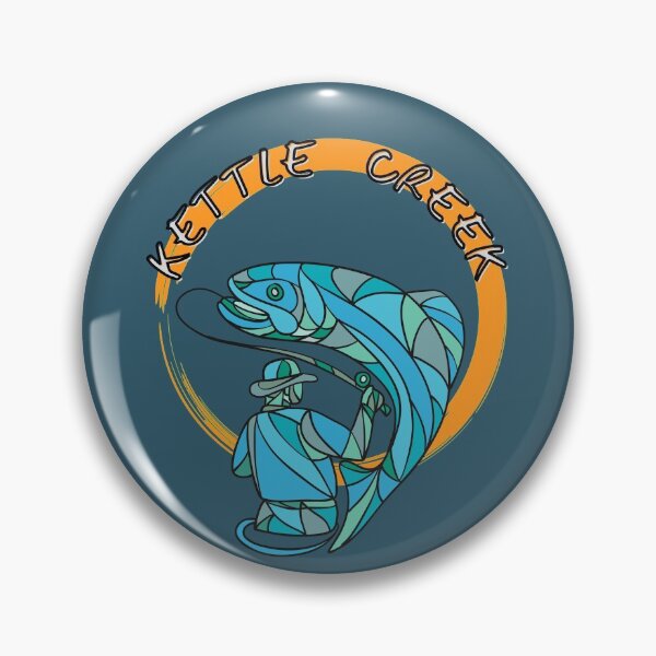 Item preview, Kettle Creek Hooked On Fishing Graphic designed and sold by KC-IM.