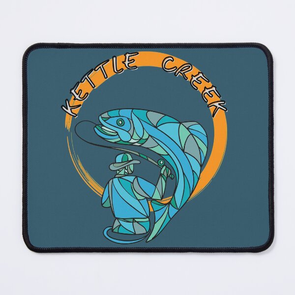 Item preview, Kettle Creek Hooked On Fishing Graphic designed and sold by KC-IM.