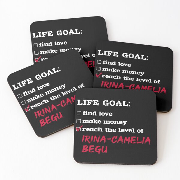 Item preview, Life goal - Irina-Camelia Begu designed and sold by 2Girls1Shirt.