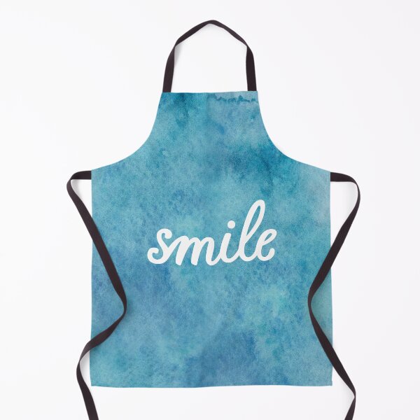 Item preview, Smile pink hand lettering on white background designed and sold by Darina Gulbina.