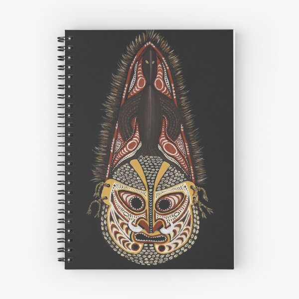 Item preview, Papua New Guinea Gourd Mask designed and sold by MerkabArt.